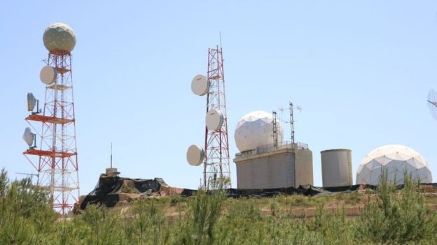 Объекты израильской военной разведки на границе с Ливаном