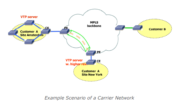 L3VPN on MPLS Network